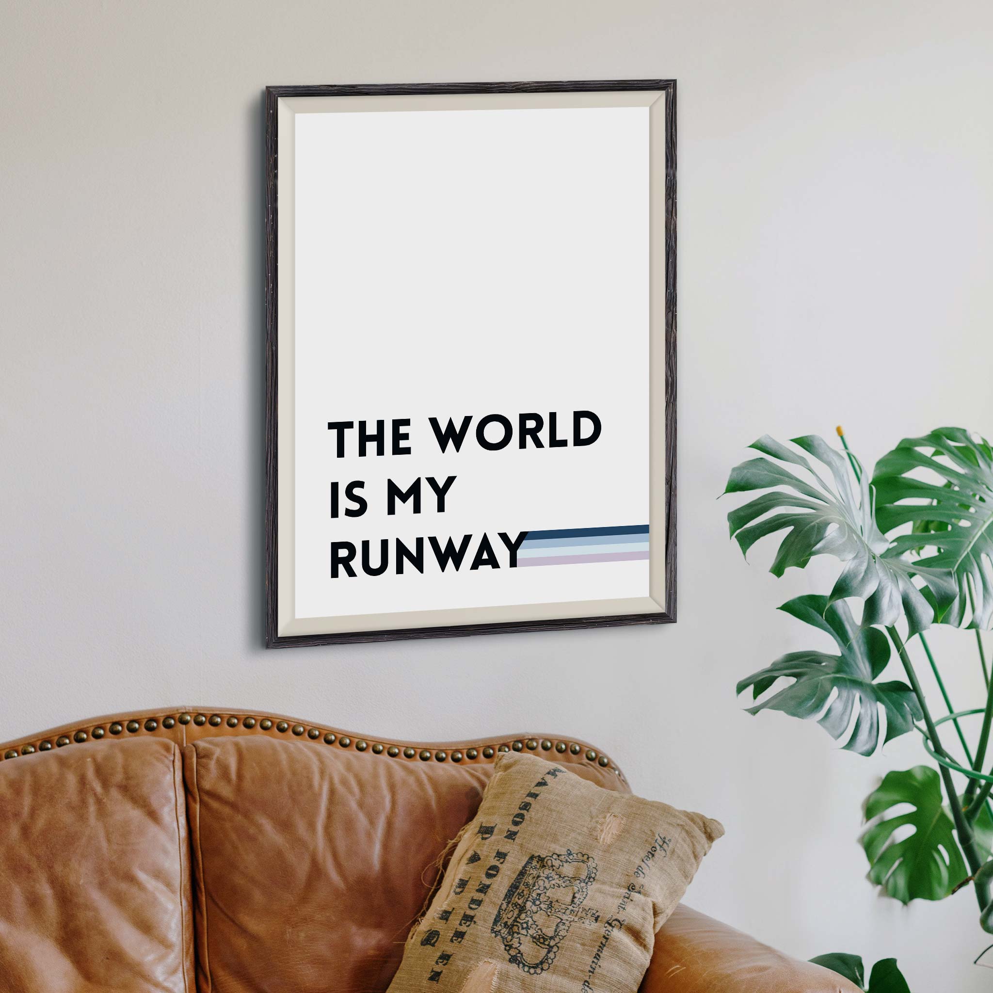 The world is my runway