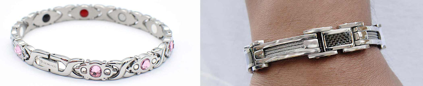 <font color=#000000>Classic stainless steel magnetic bracelets; FAQ’s</font>