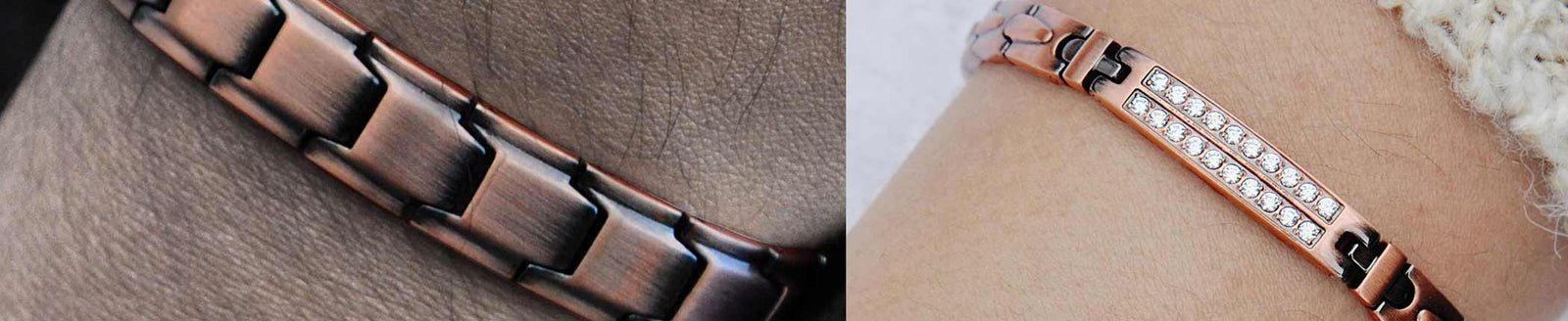 Magnetic bracelets for couples matching