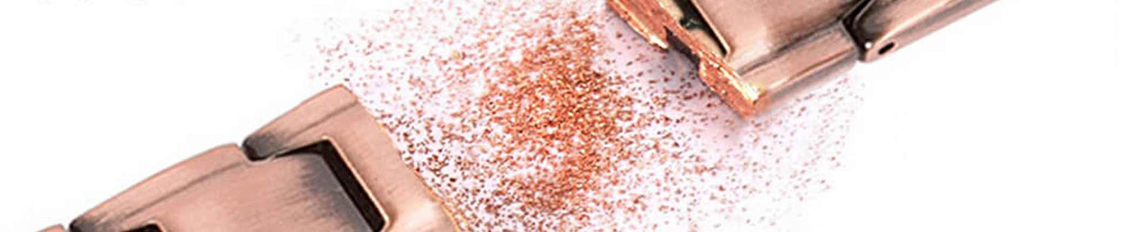 Solid copper collection; Copper bracelets and copper ring