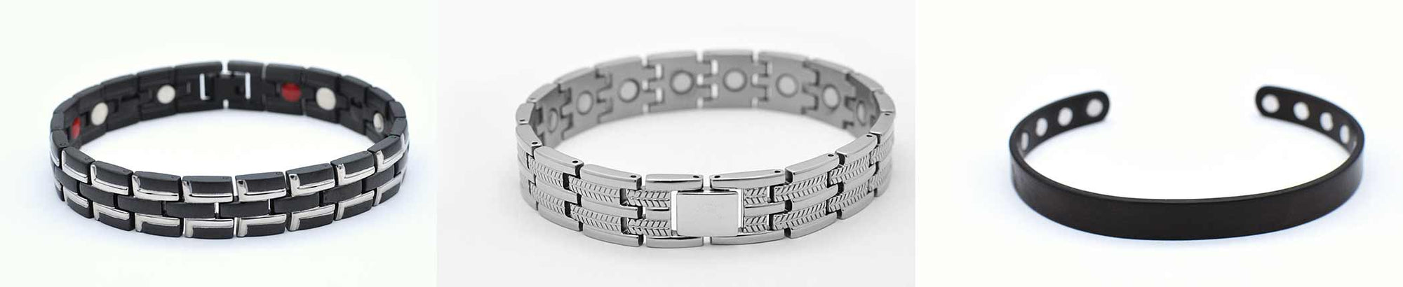 Vinterly Wrist Band Magnetic Bracelet Men Stainless Steel Multicolor  Crystal Health Germanium Magnetic Bracelets Bangles for Men - AliExpress