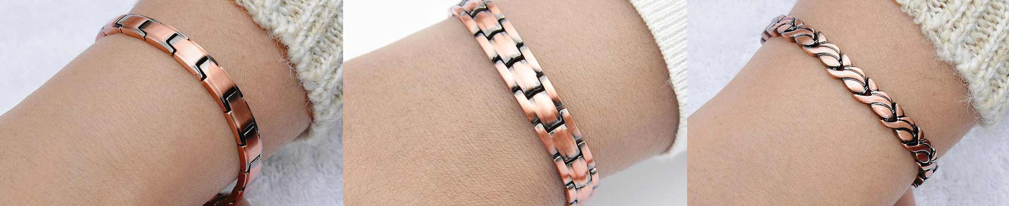 Stylish copper bracelets; Bestsellers