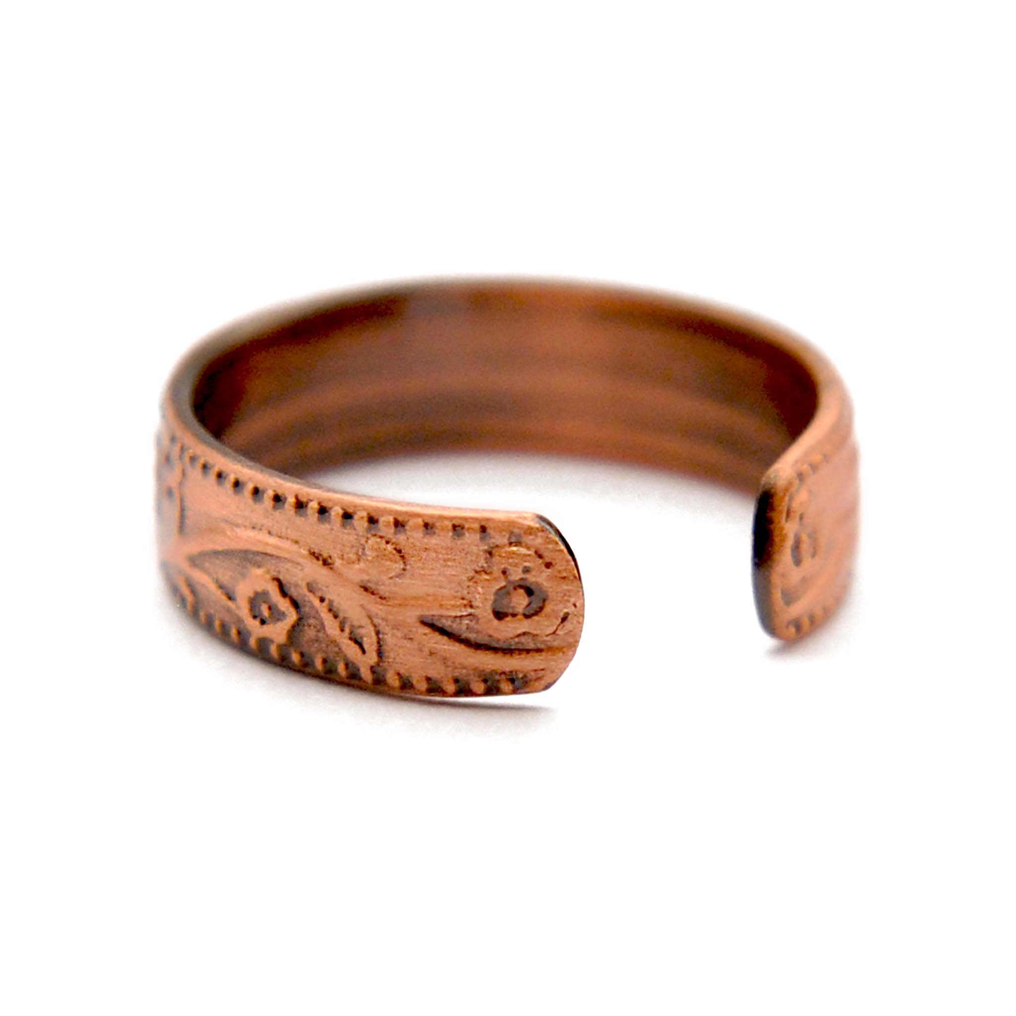 Ashley Copper Ring with Magnets