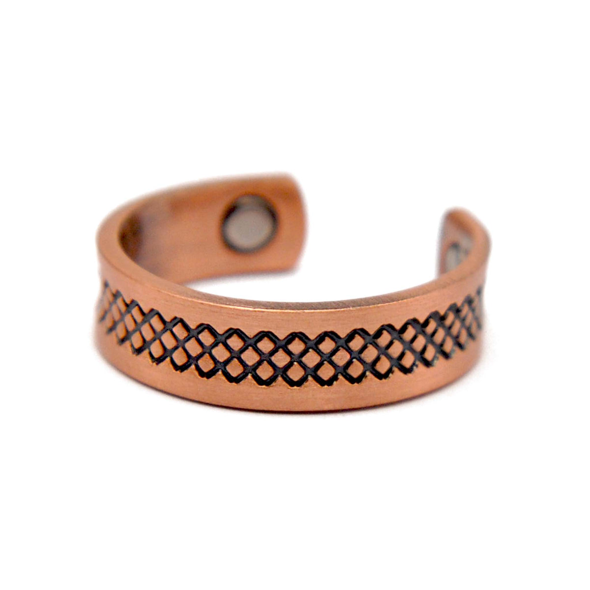 copper ring with magnets