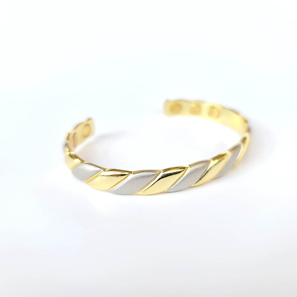 copper bracelet with magnets