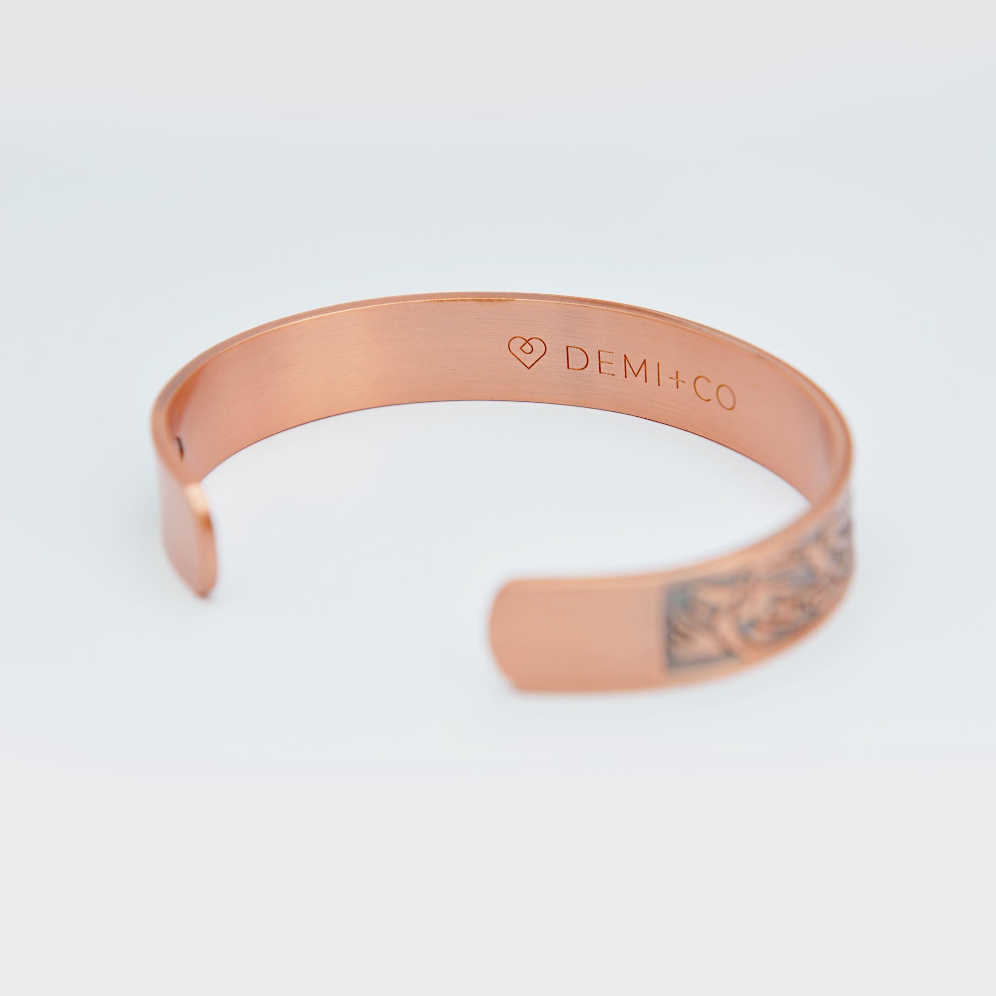 Celtic copper bracelet 