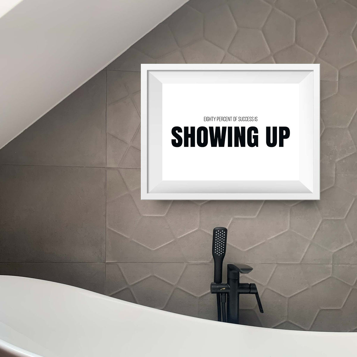 Eighty percent of success is showing up