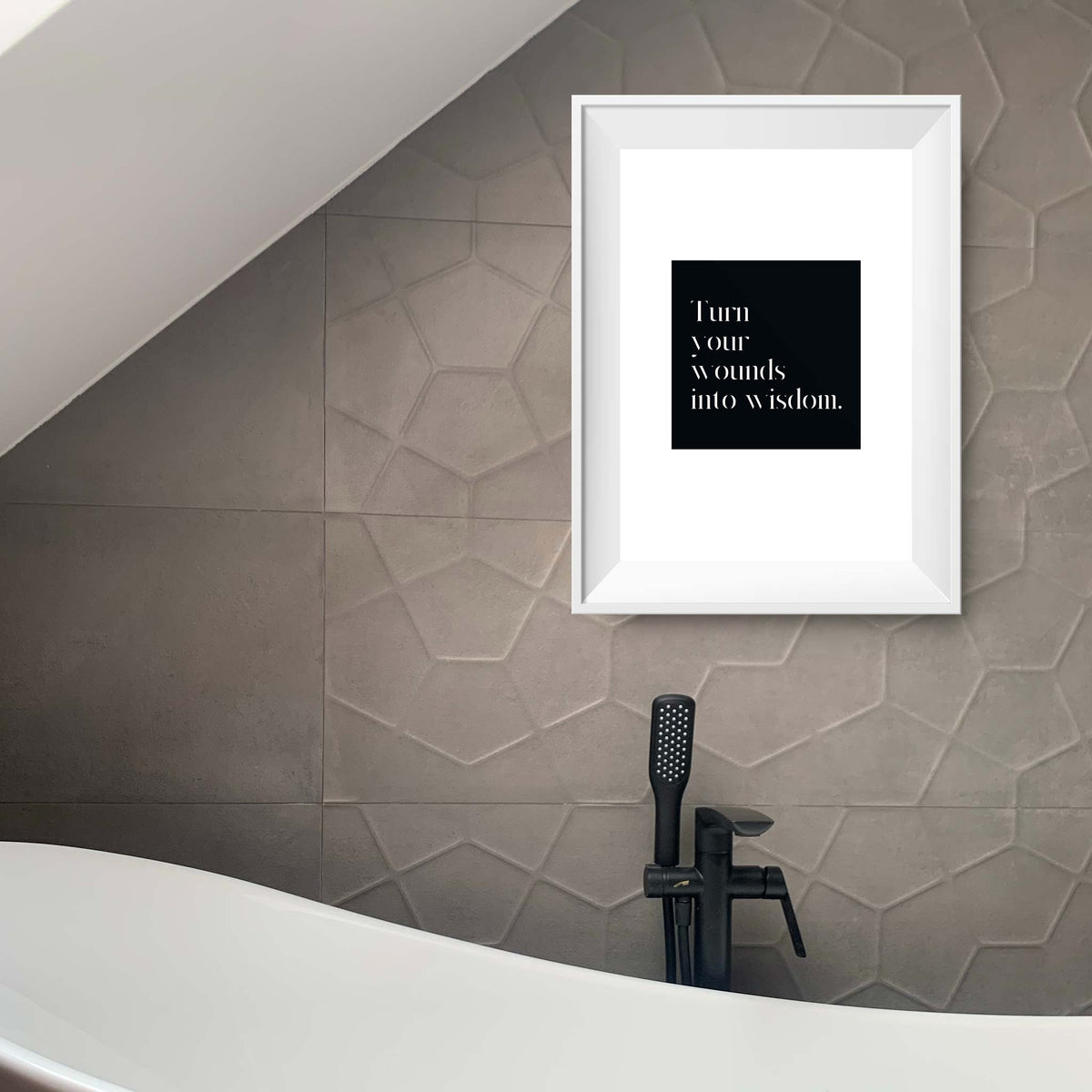 Turn your wounds into wisdom