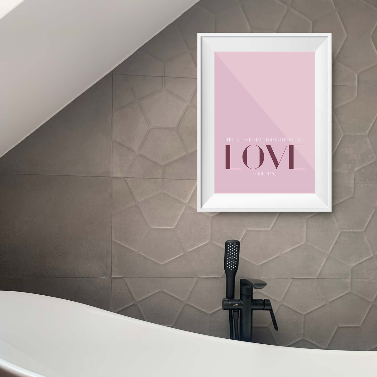 Life’s a game made for everyone and love is the prize