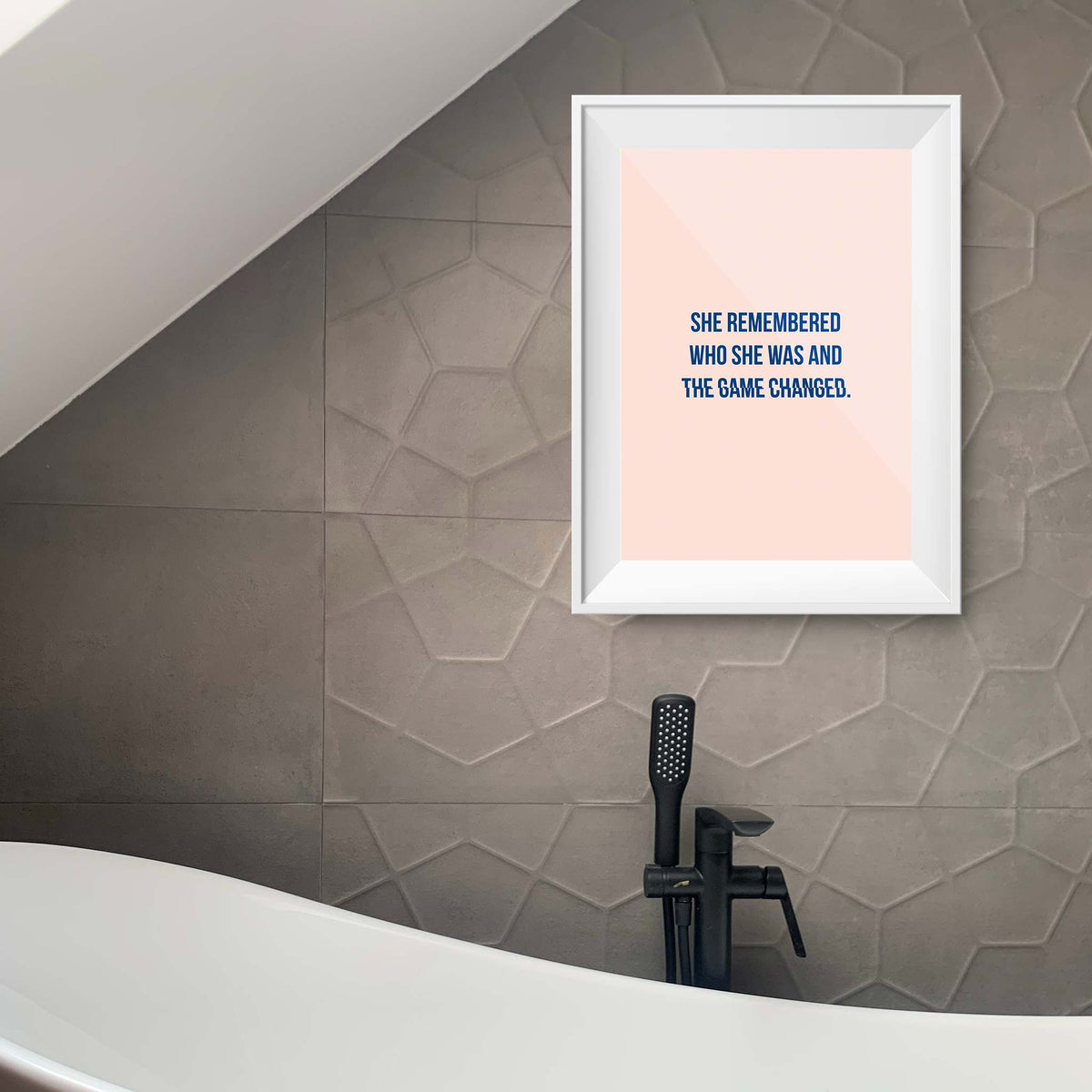 She remembered who she was and the game changed