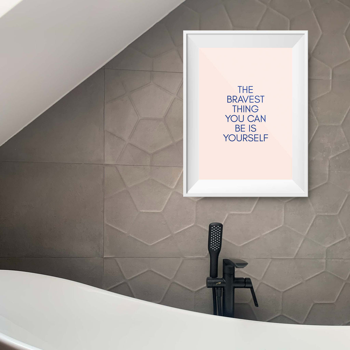 The bravest thing you can be is yourself