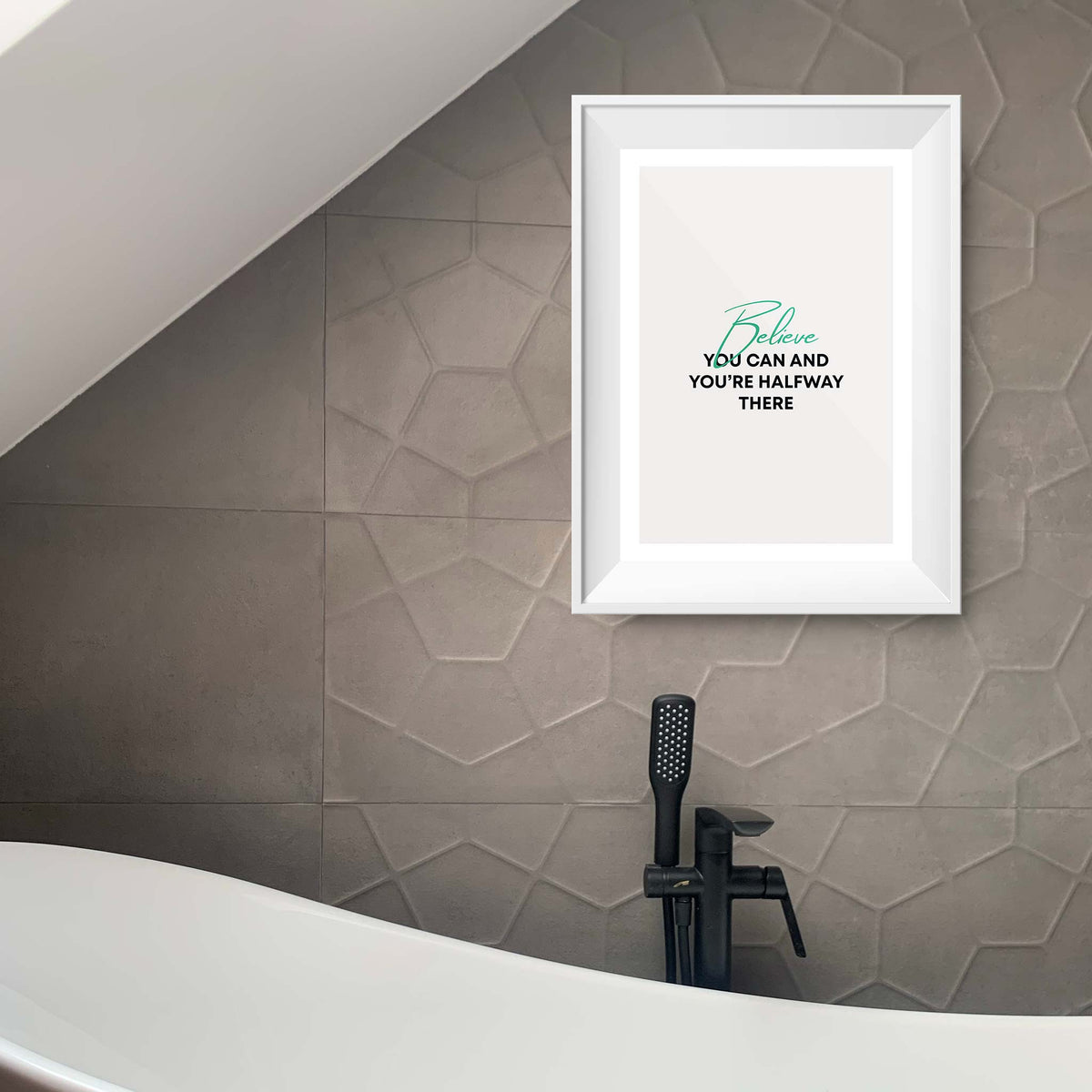 Believe you can and you’re halfway there