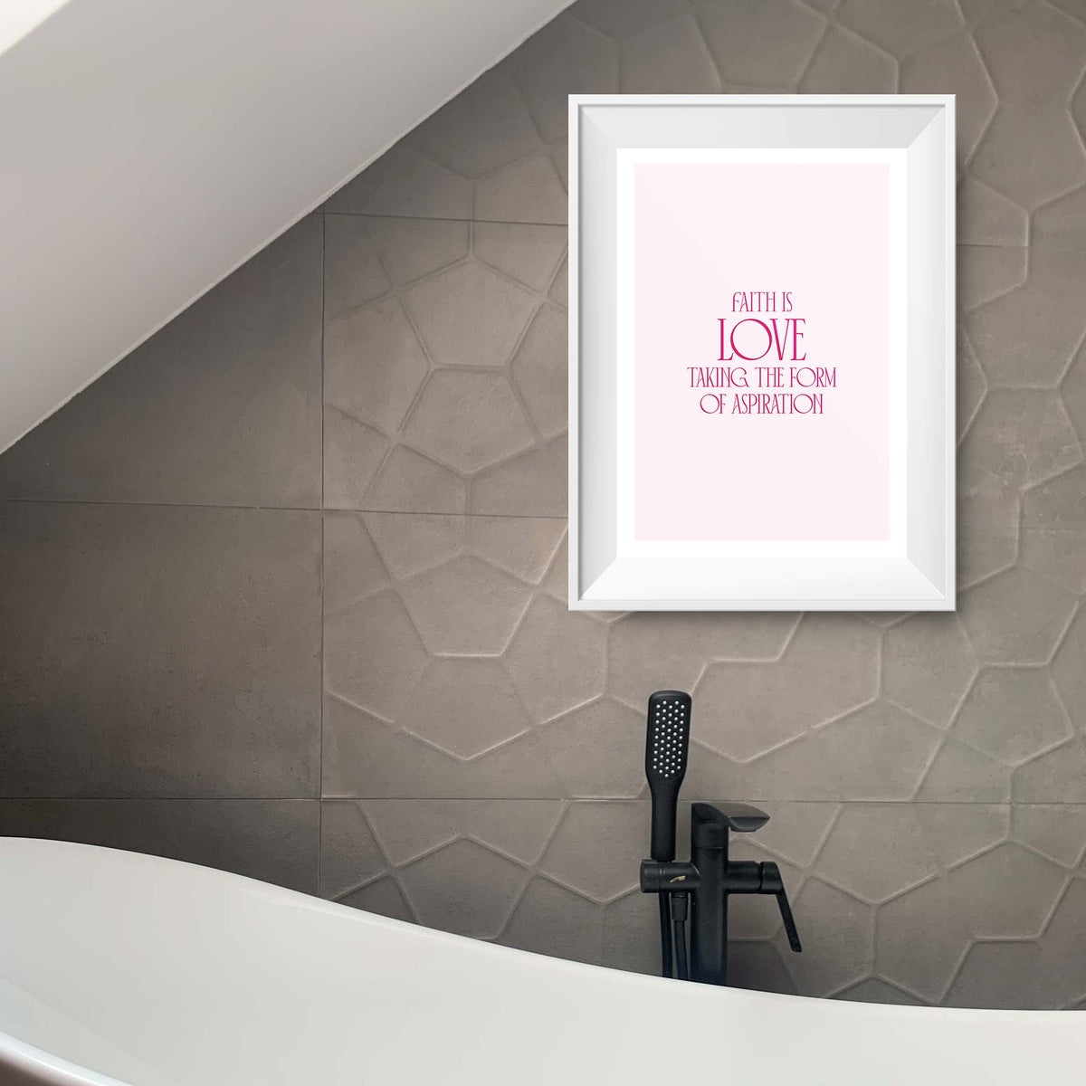 Faith is love taking the form of aspiration