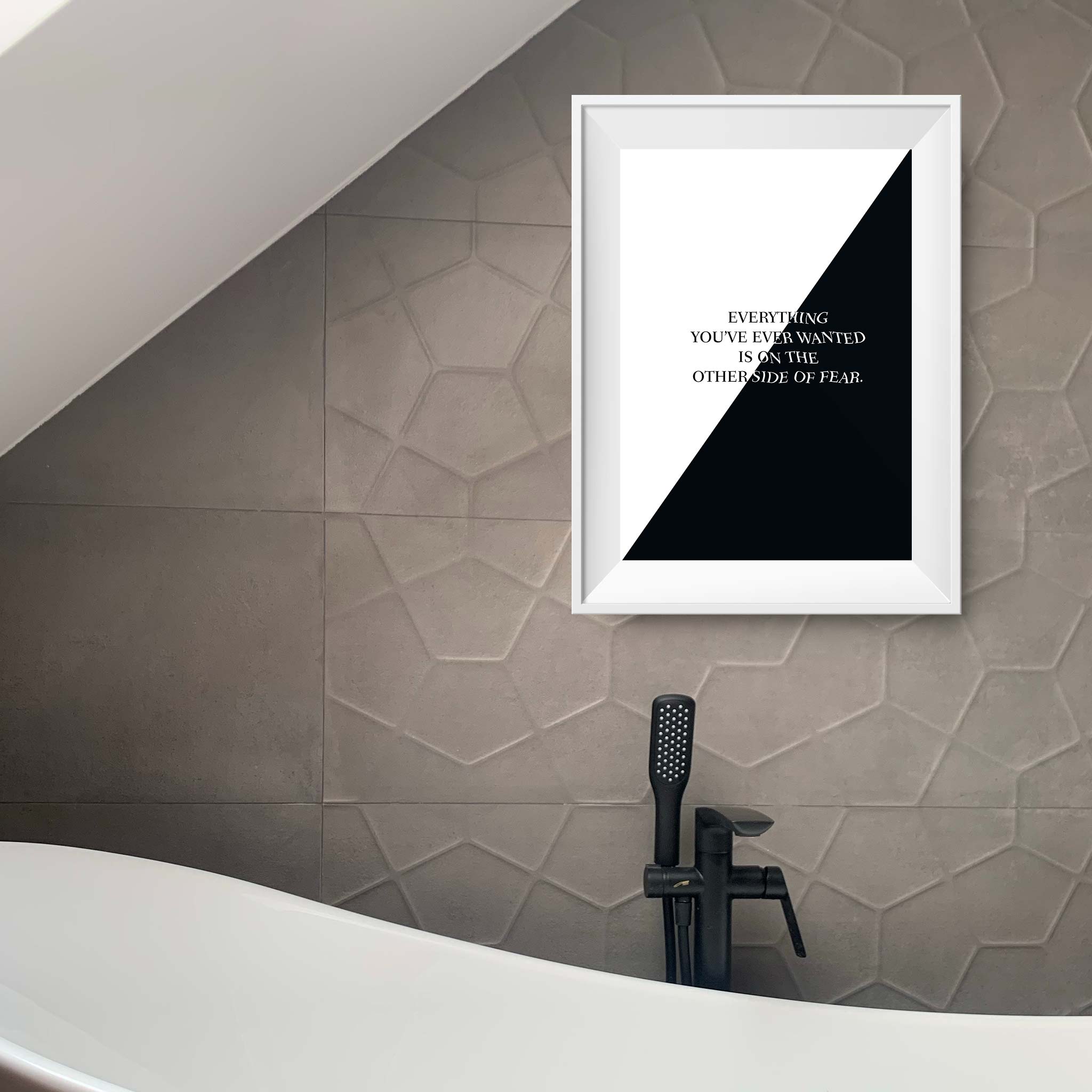 Everything you’ve ever wanted is on the other side of fear