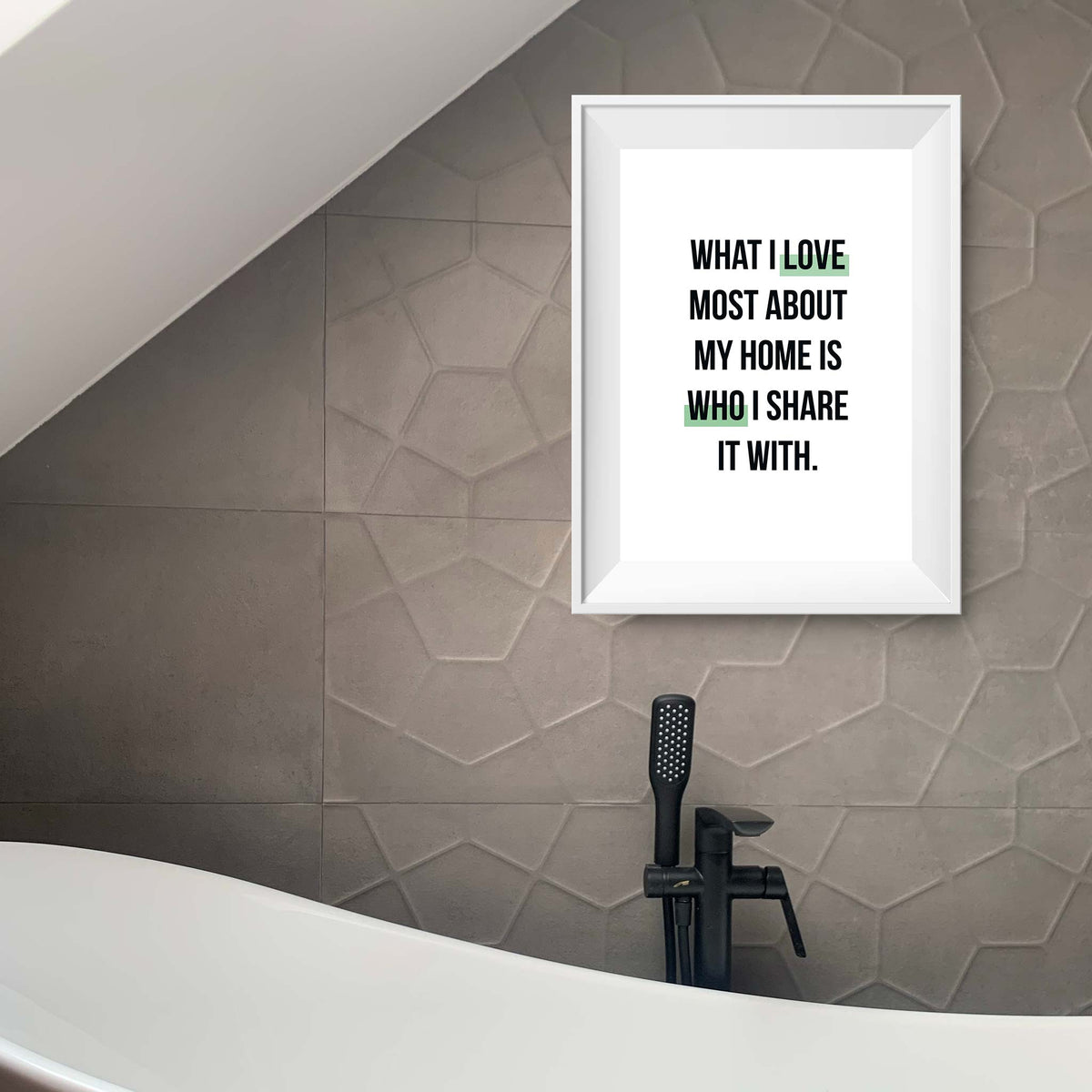 What I love most about my home is who I share it with