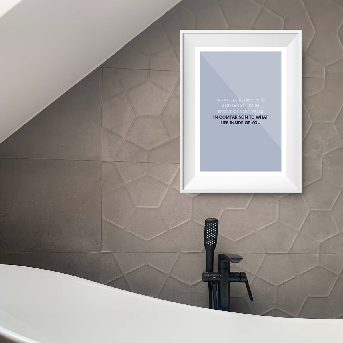 What lies behind you and what lies in front of you, pales in comparison to what lies inside of you