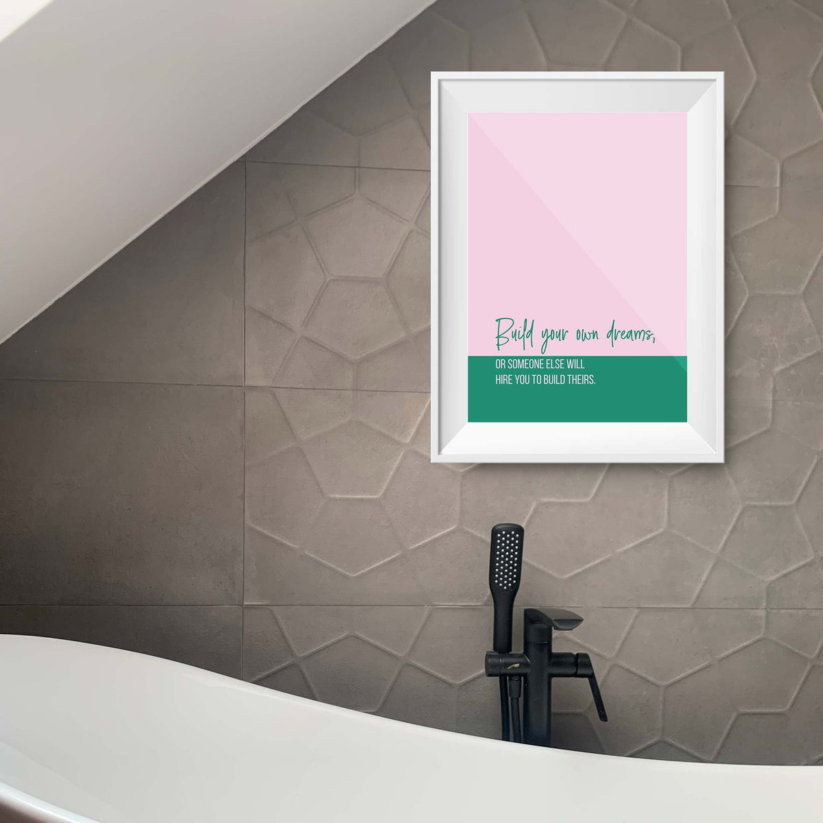 Build your own dreams, or someone else will hire you to build theirs