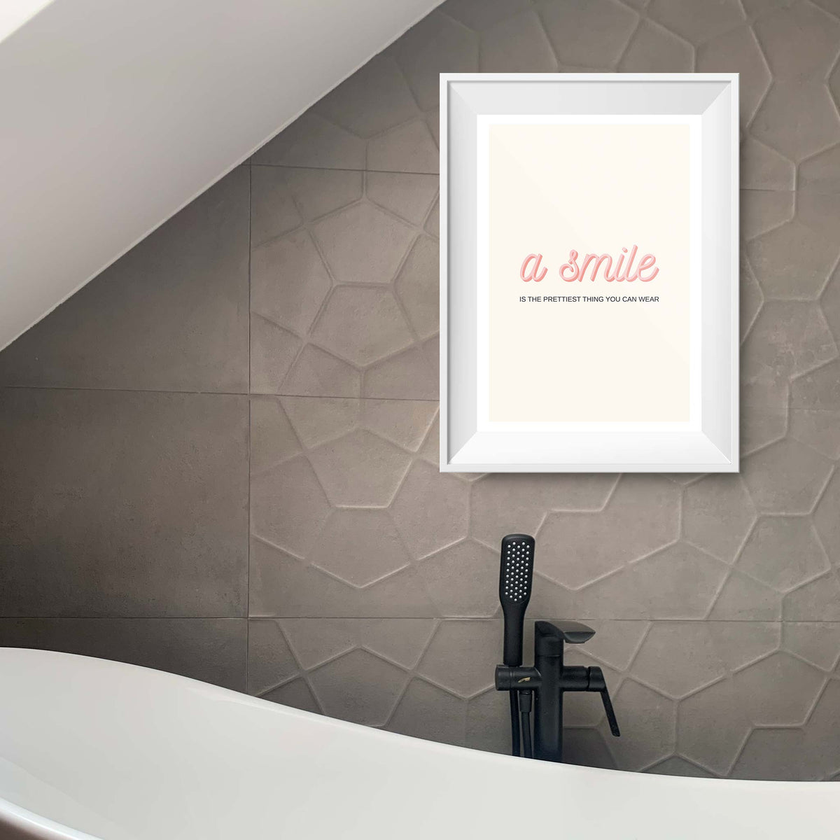 A smile is the prettiest thing you can wear