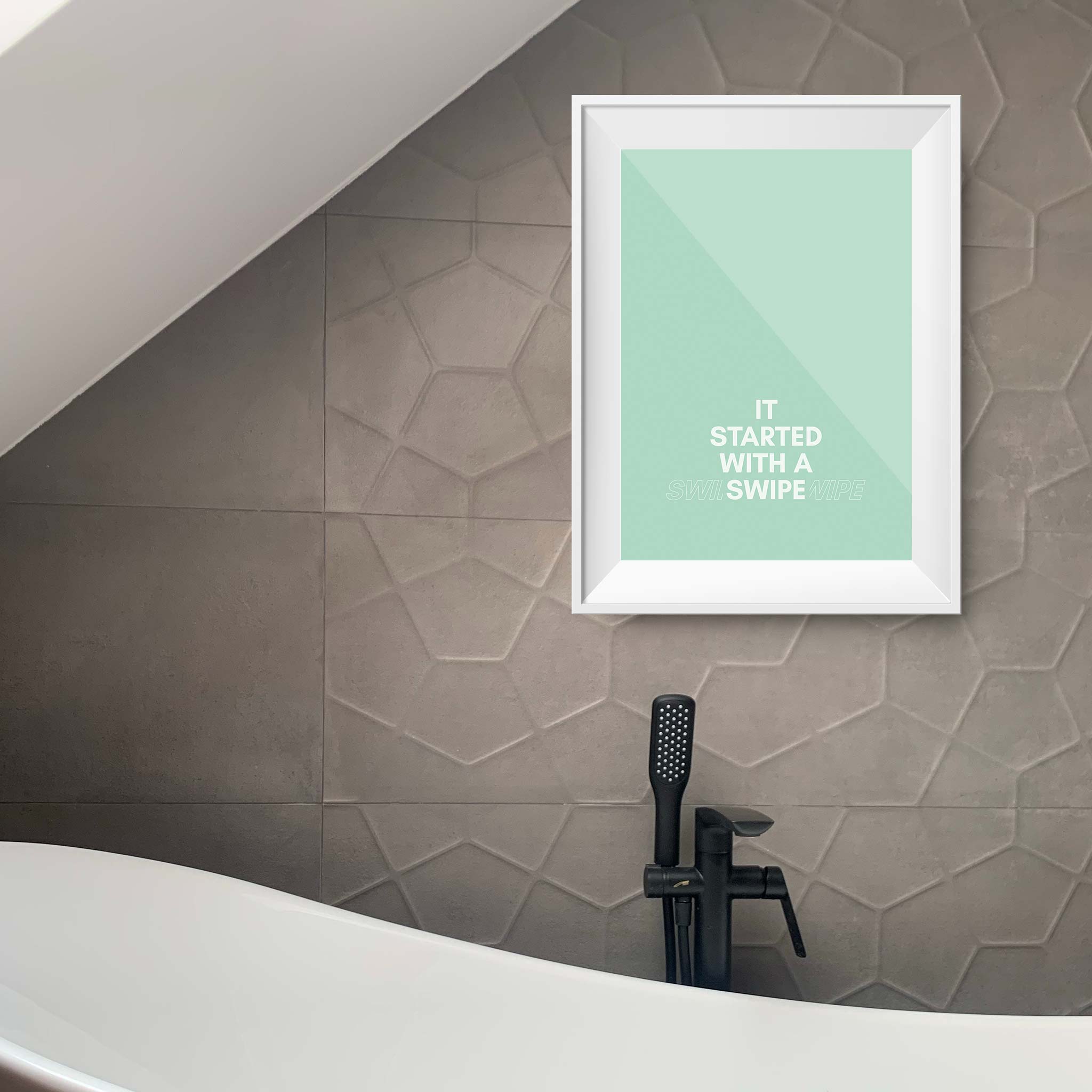 It started with a swipe