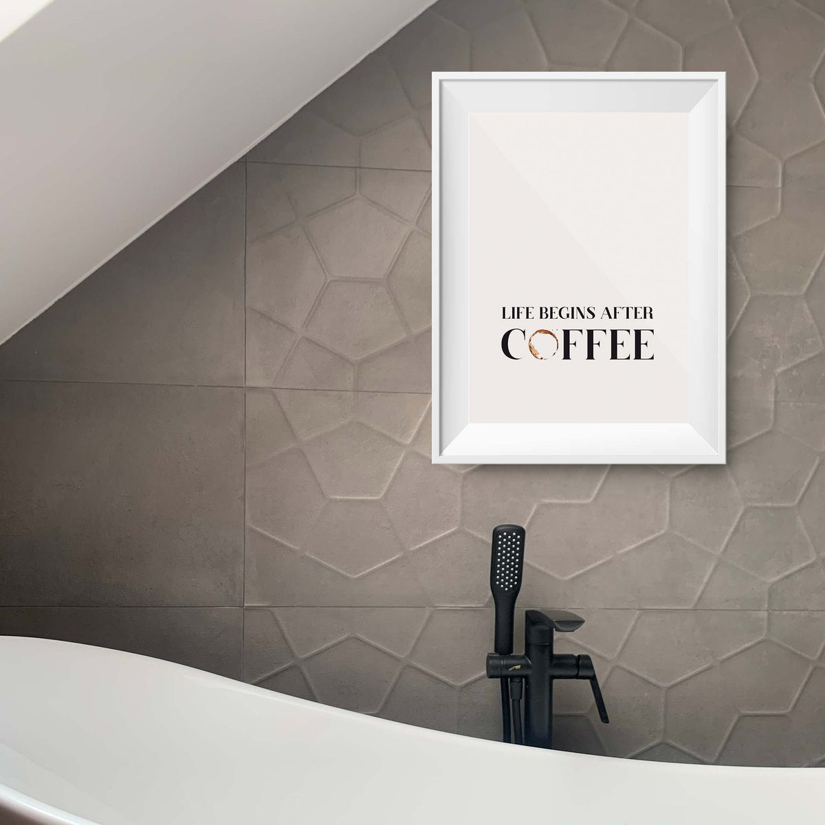 Life begins after coffee