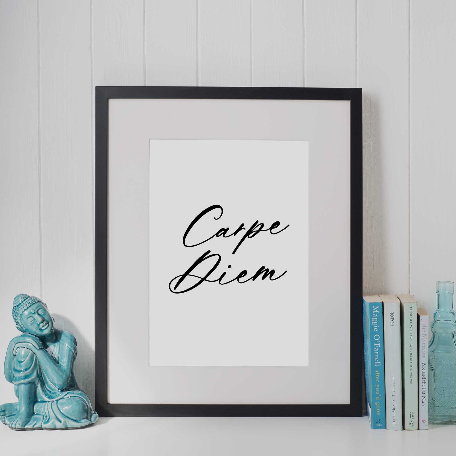 carpe diem wall art print poster