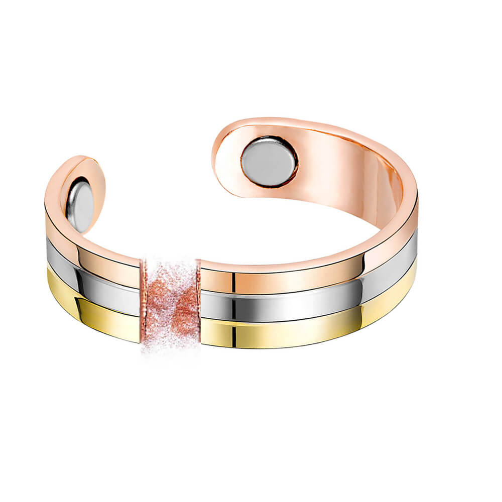 copper ring with magnets