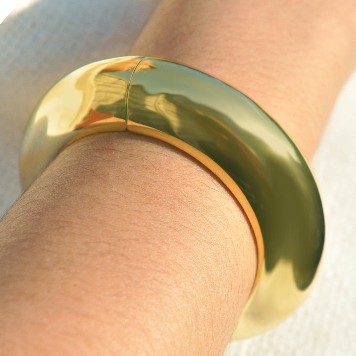 Camilla Gold Cuff Bangle