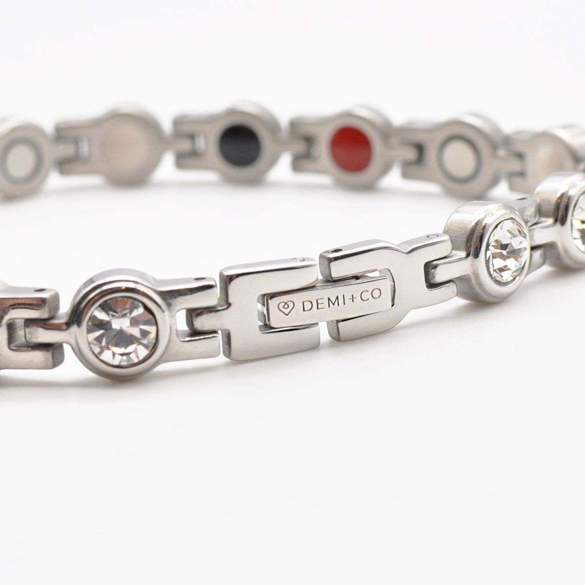 Molly silver magnetic bracelet