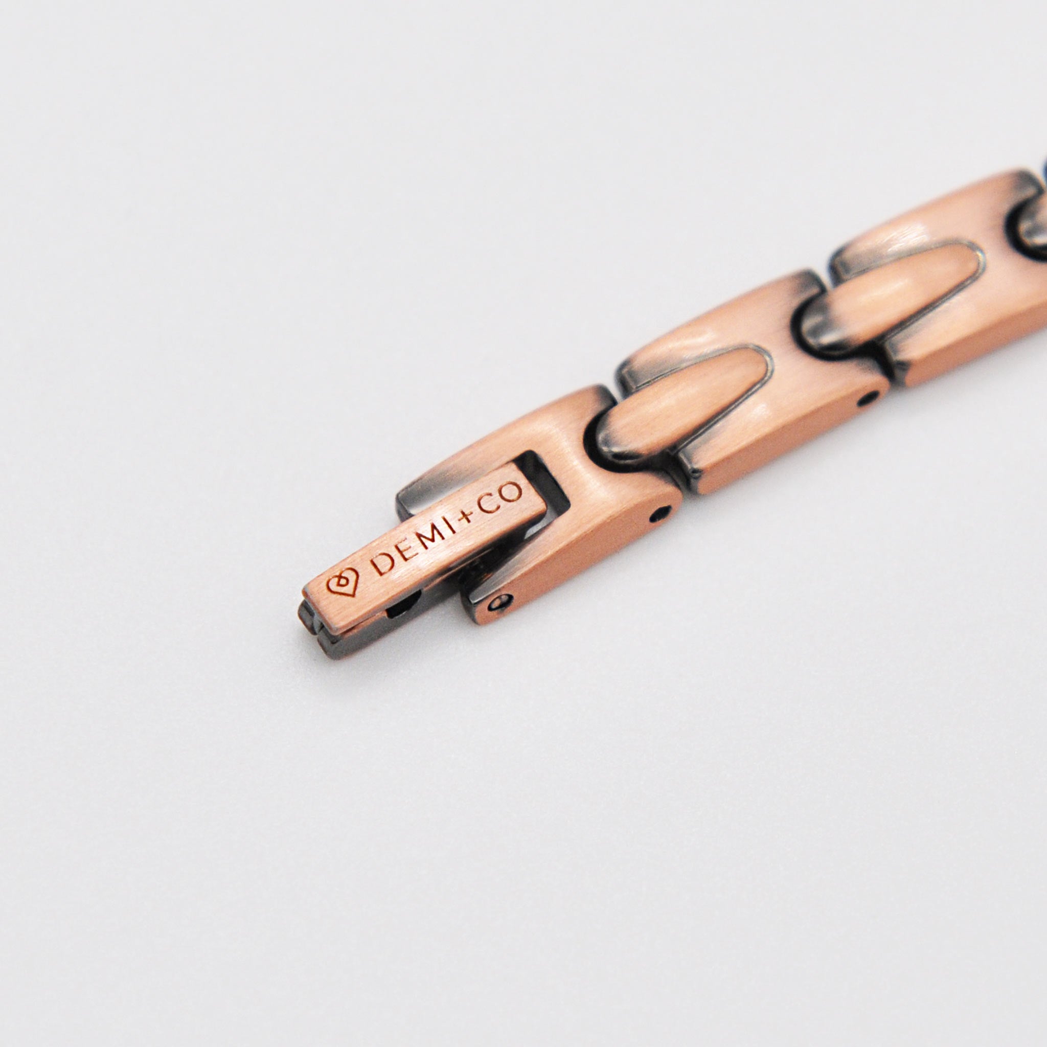 Harmony copper bracelet with diamante