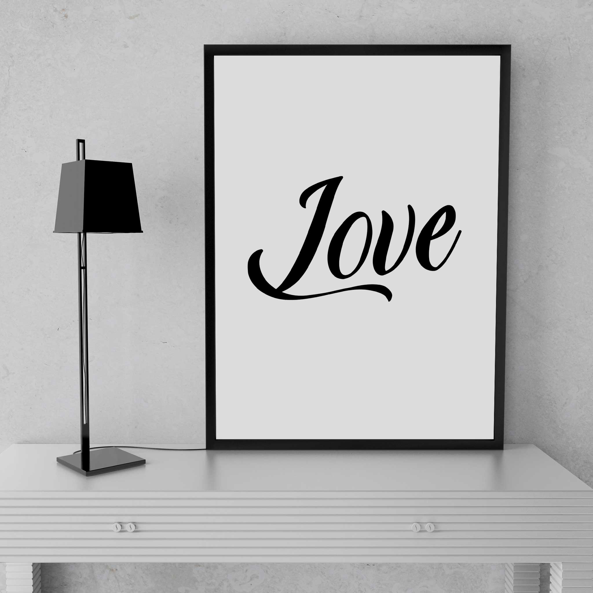 love poster quote art prints