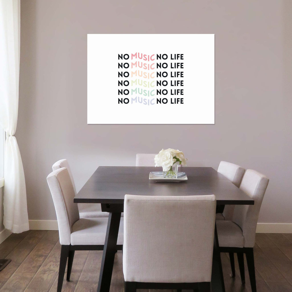 No music no life