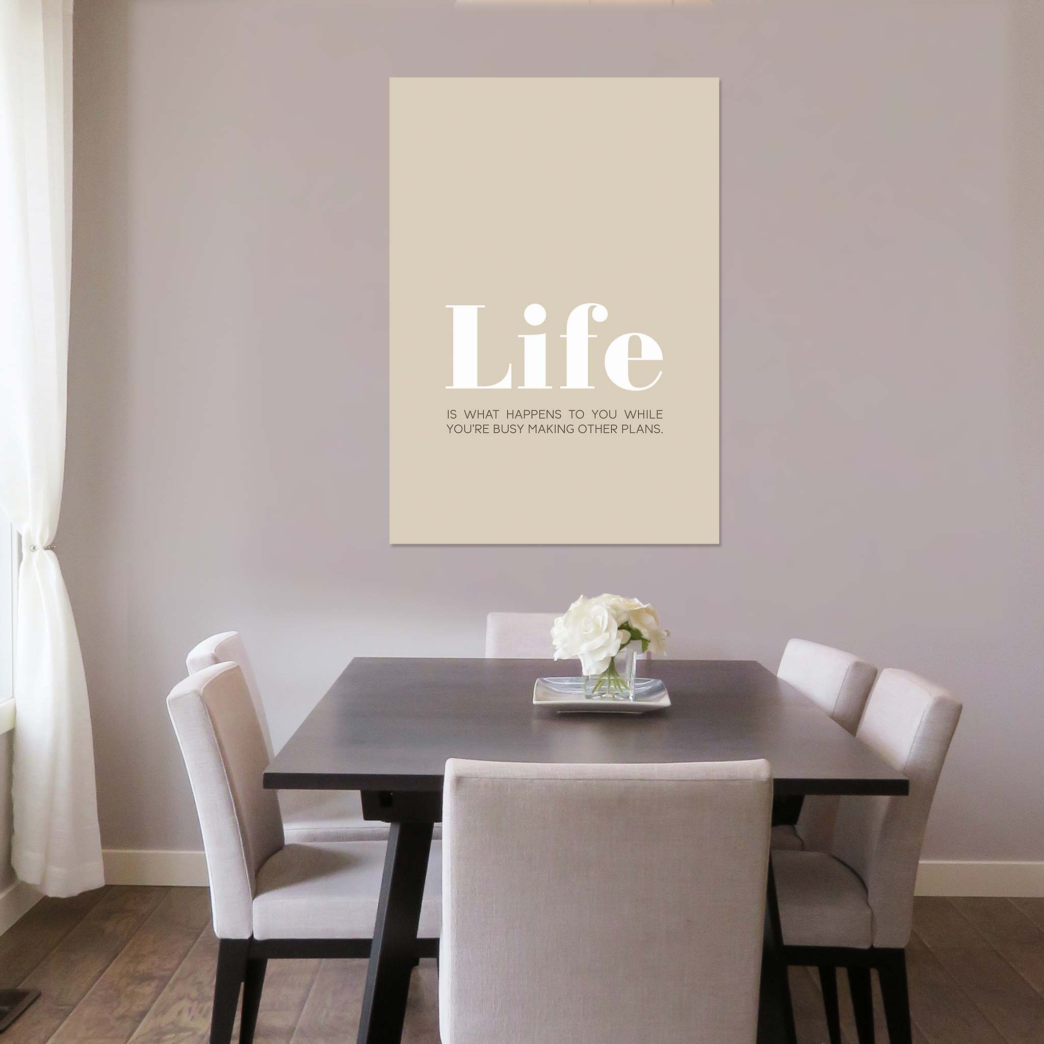 Life is what happens to you while you’re busy making other plans