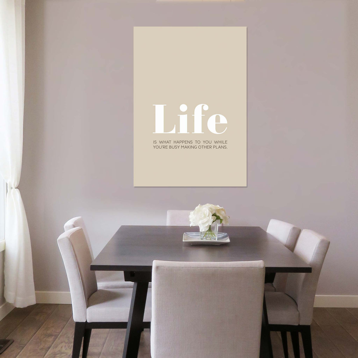 Life is what happens to you while you’re busy making other plans