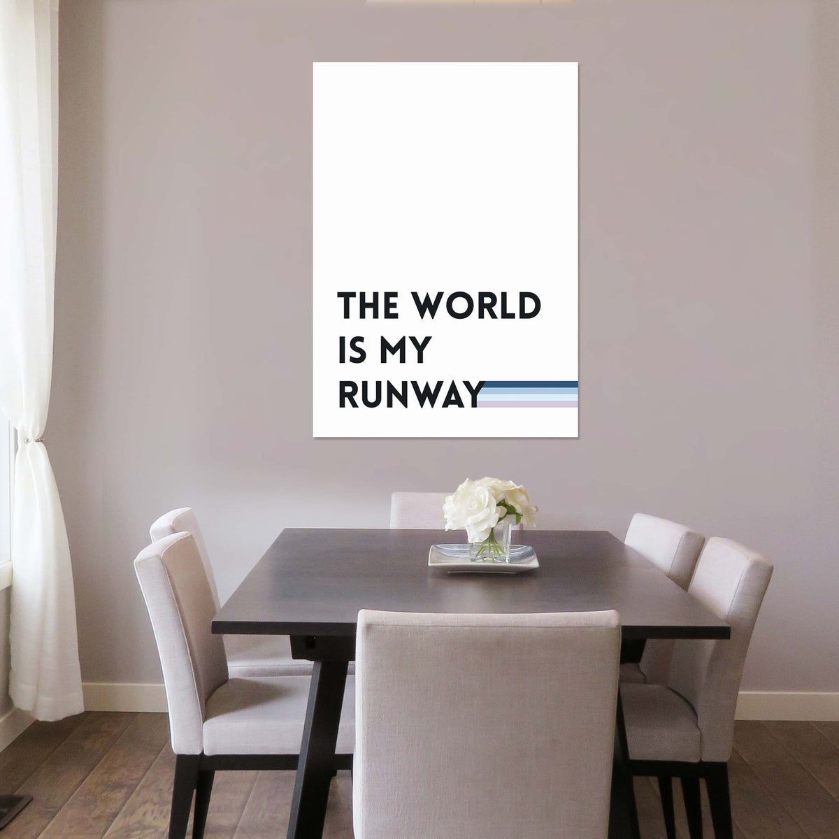 The world is my runway