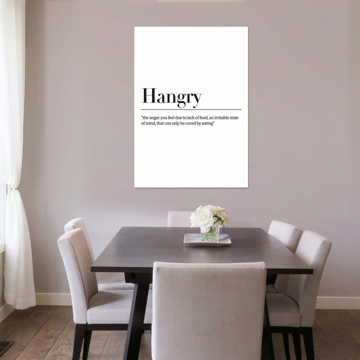 Hangry- &#39;the anger you feel due to lack of food, an irritable state of mind, that can only be cured by eating&#39;