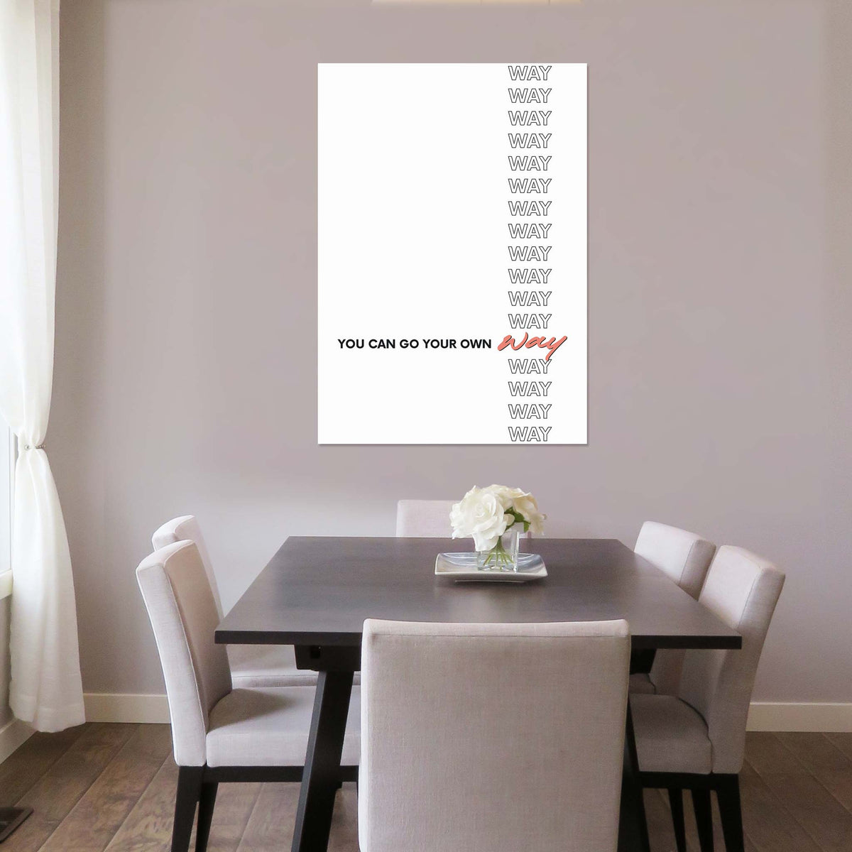 You can go your own way