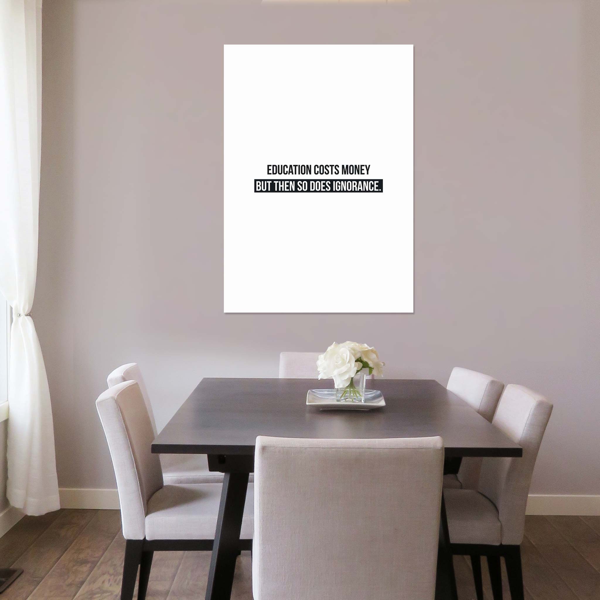 Education costs money. But then so does ignorance