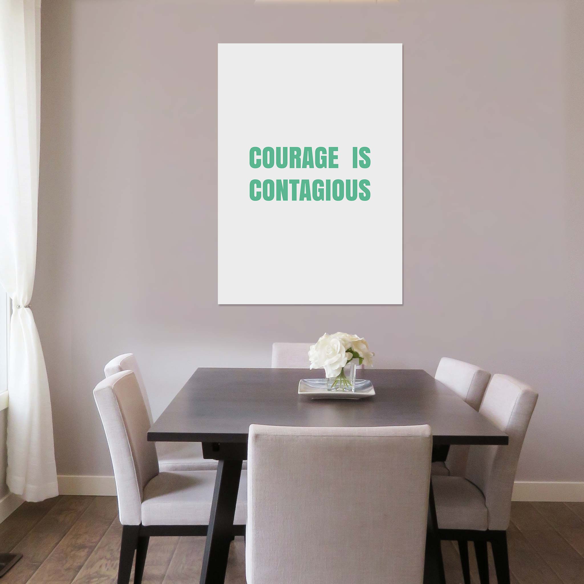 Courage is contagious