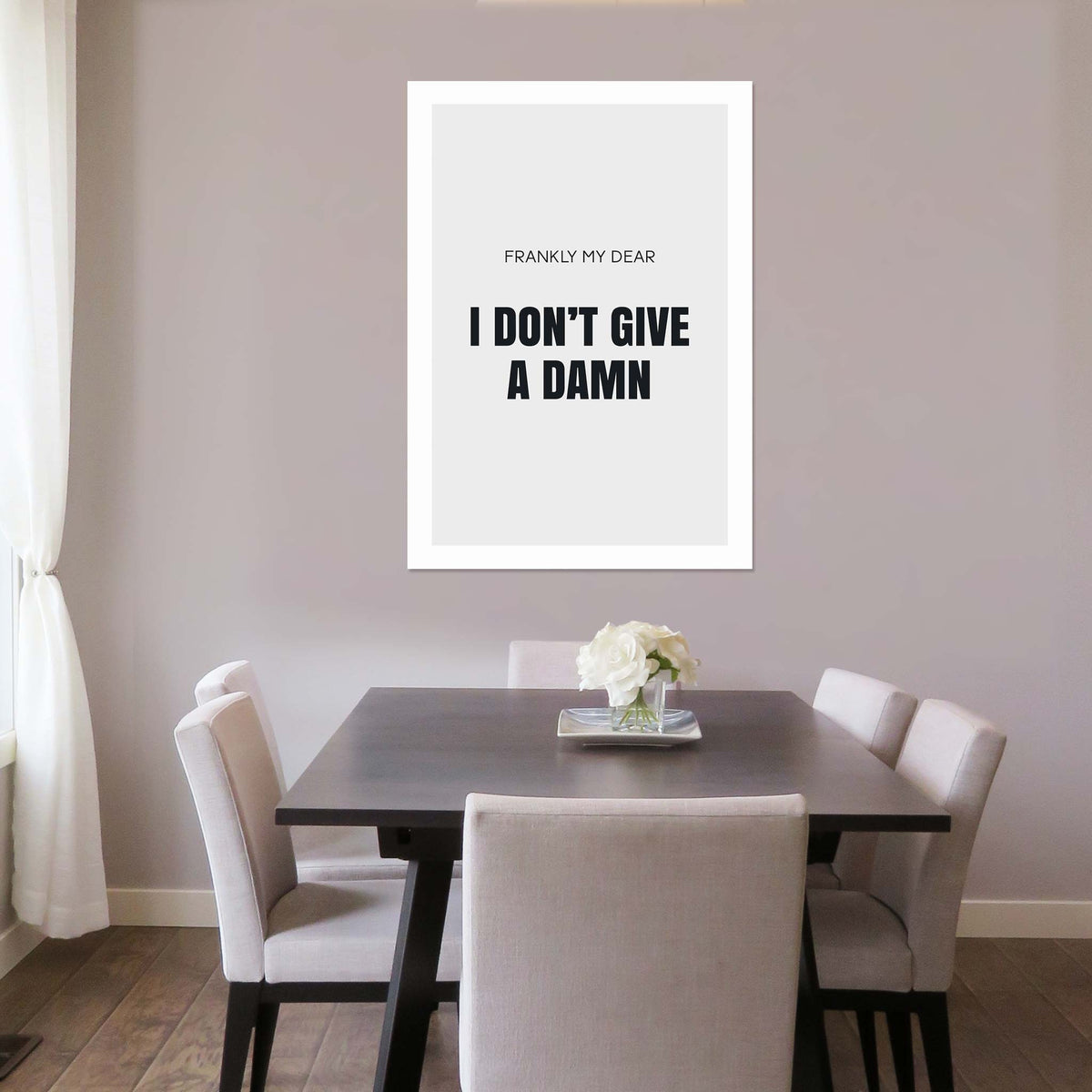 Frankly my dear I don’t give a damn