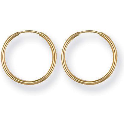 Yellow Gold 15mm Sleepers