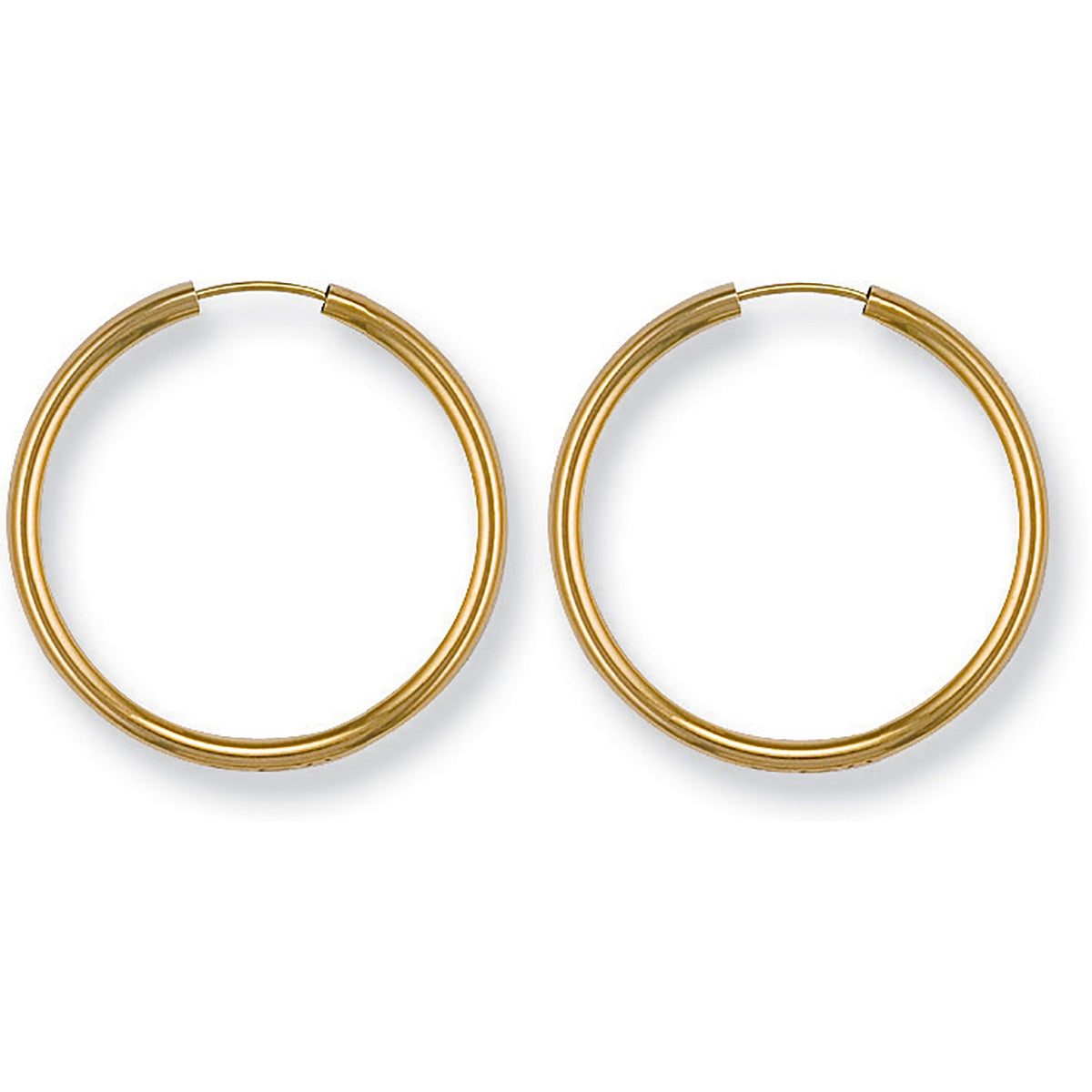 Yellow Gold 27mm Sleepers