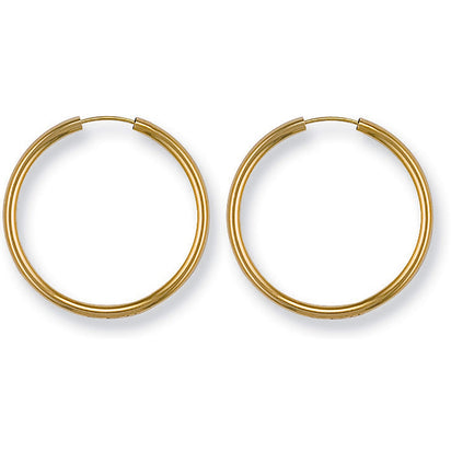 Yellow Gold 27mm Sleepers