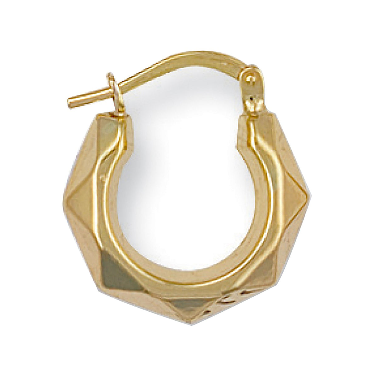 Yellow Gold Fancy Creoles