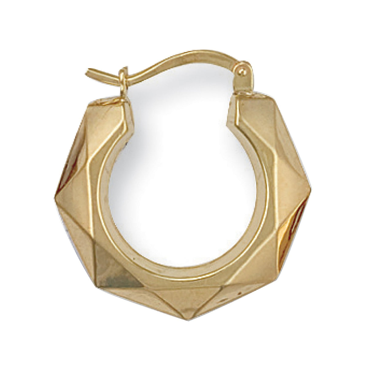 Yellow Gold Fancy Creoles