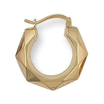 Yellow Gold Fancy Creoles