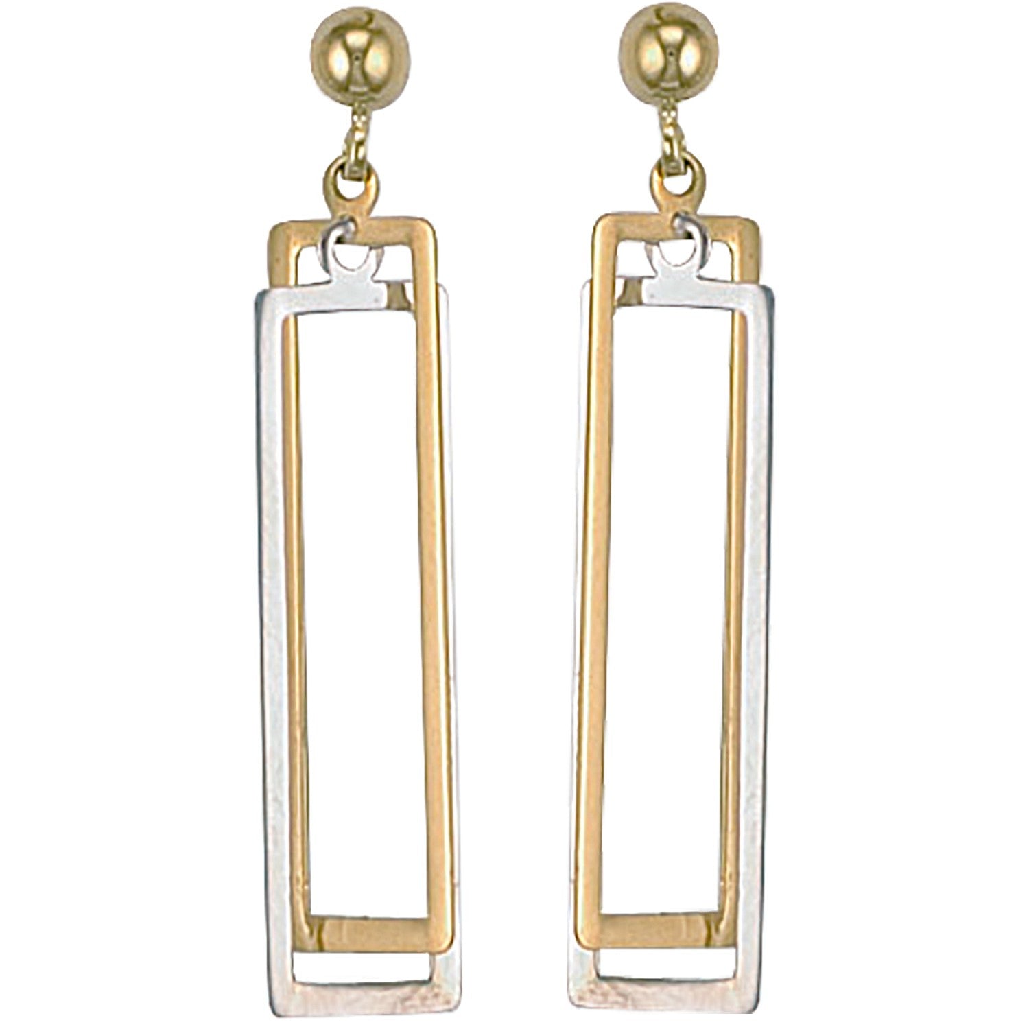 White Gold & Yellow Gold Fancy Drops