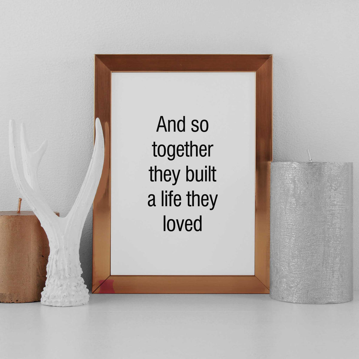 black and white wall art 