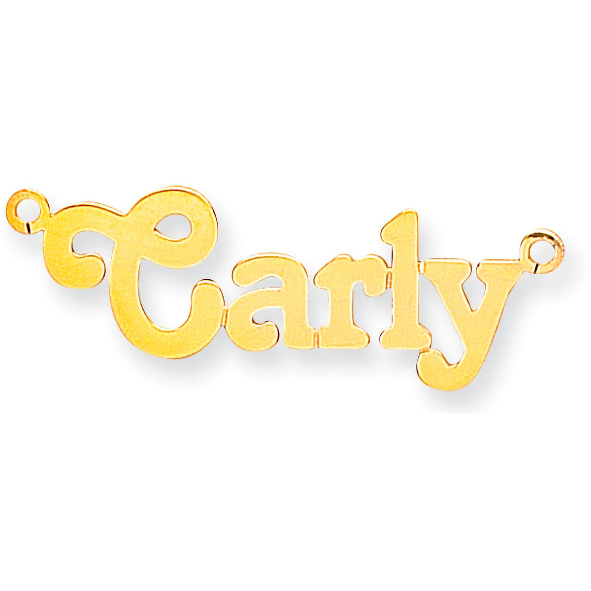 9ct Gold Medium Terra Name Necklace