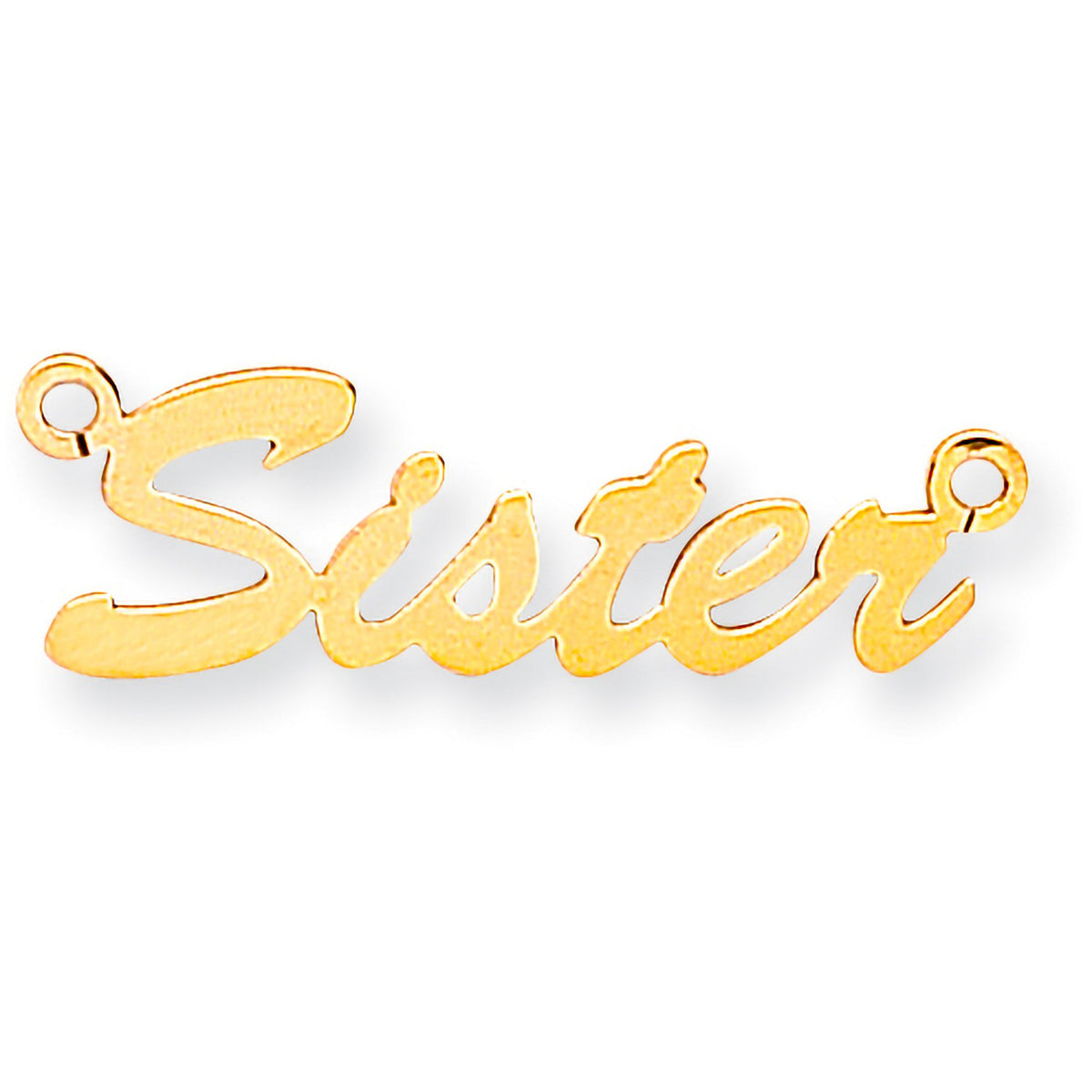 9ct Gold Small Script Name Necklace