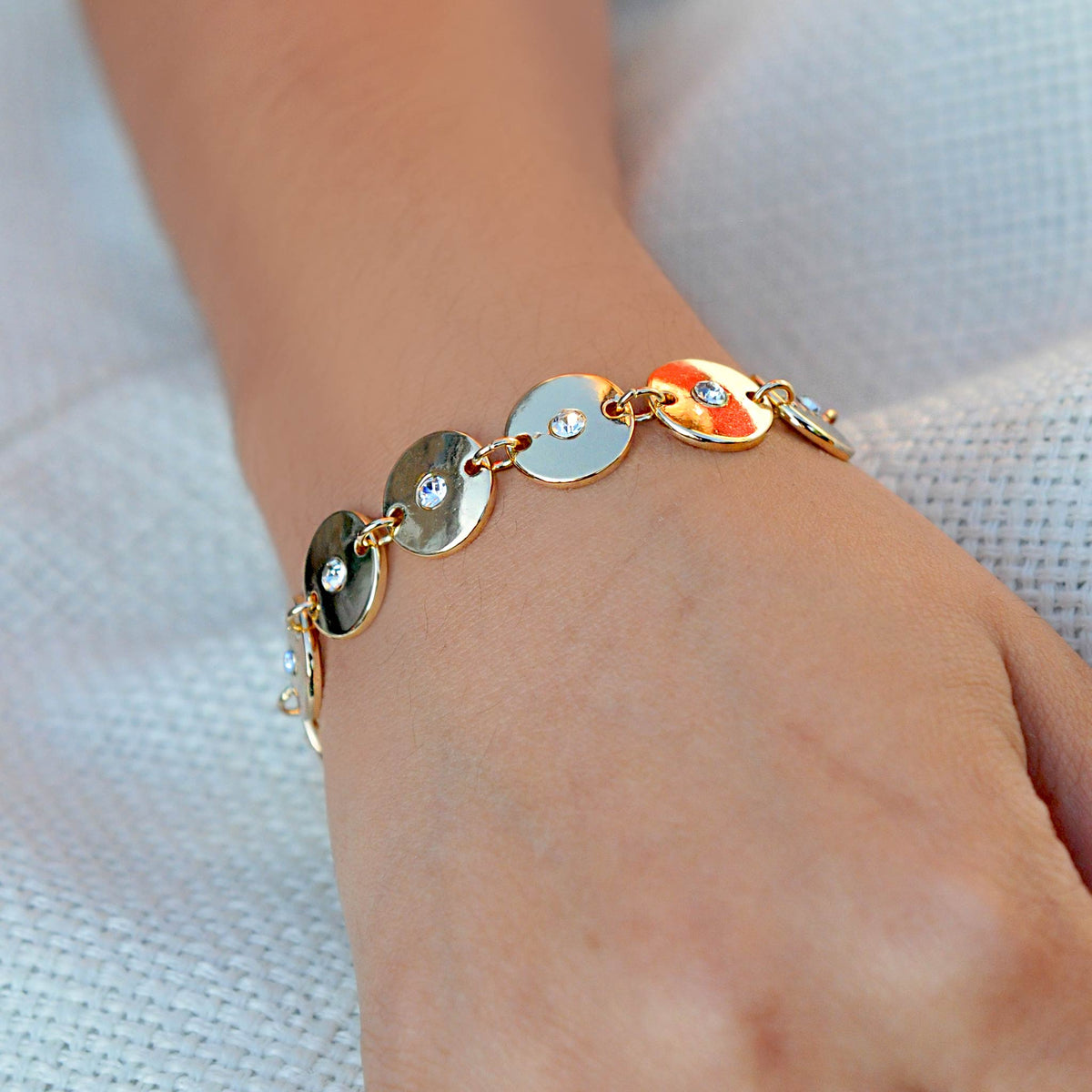 Irina Button Bracelet